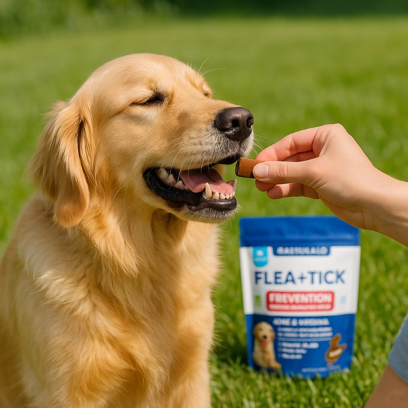 Dog Allergy Relief & Flea + Tick Prevention Chew